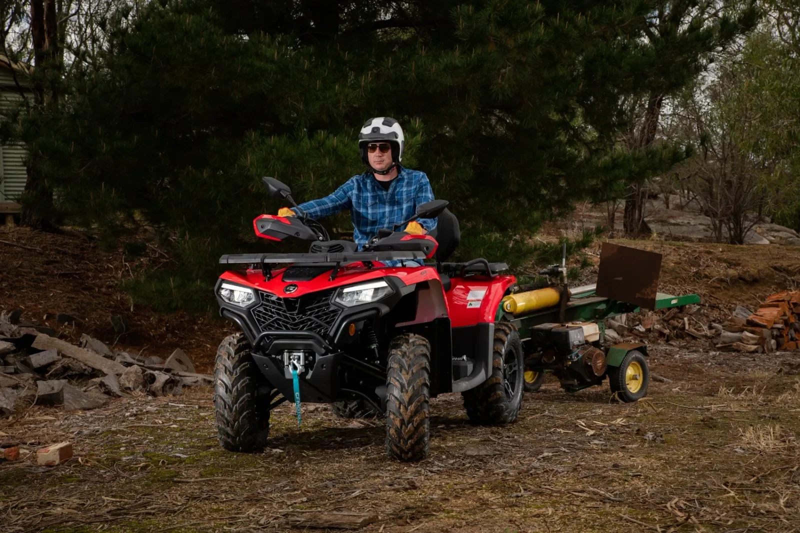 CFORCE 520 L — Praktik CFMOTO konstruksiyası